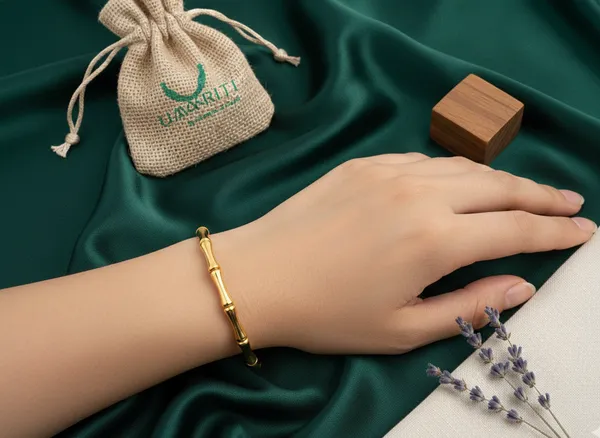 Gold_Nara_Bamboo_Bangle_For_Women